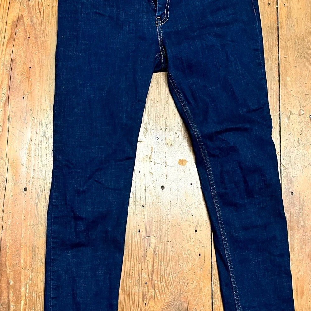 Mango Olivia Women's Denim Jeans in Classic Blue
